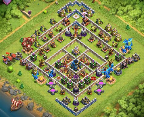 Best Town Hall Base Design Layouts In Clash Of Clans Clash For Dummies