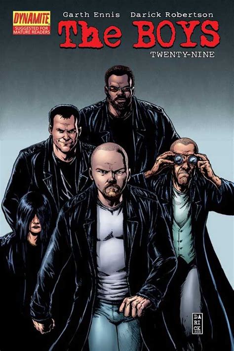 The Boys Comic Written By Garth Ennis And Drawn By Darick Robertson