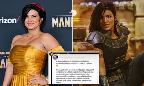 Mandalorian Star Gina Carano Is Fired From The Series Over Instagram