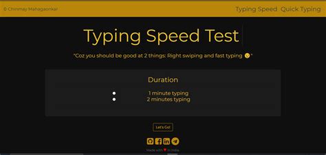 Github Yamnihc04typing Speed Test A Flask Based Web App Created To