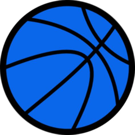 Download High Quality Basketball Clipart Blue Transparent Png Images