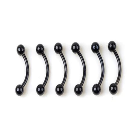 30pcslot Wholesale 316l Surgical Stainless Steel Eyebrow Piercing