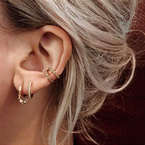Id Es De Piercings Pour Sublimer Vos Oreilles Ear Jewelry Jewelry
