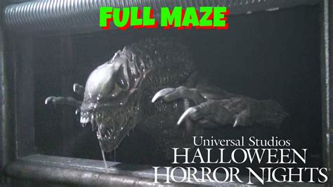 AVP: Alien Vs Preditor (HD Full Maze) Halloween Horror Nights 2015