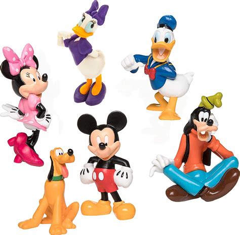 Disney Mickey Mouse Clubhouse Playset With Figurines Daisy Minnie Goofy