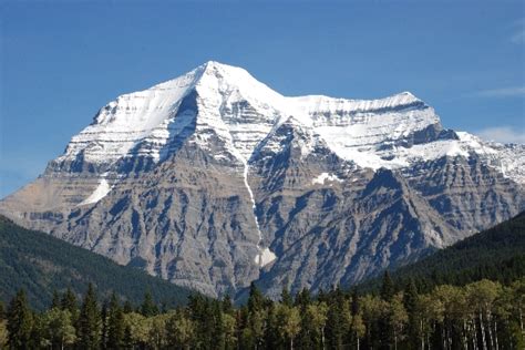Mt Robson The Largest Mountain In The Canadian Rockies Reminiscent