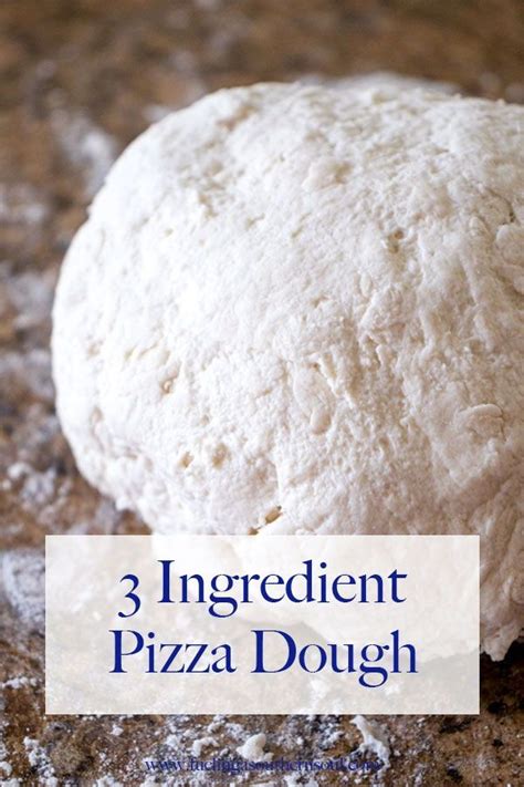 3 Ingredient Pizza Dough Recipe Pizza Dough Greek Yogurt Pizza