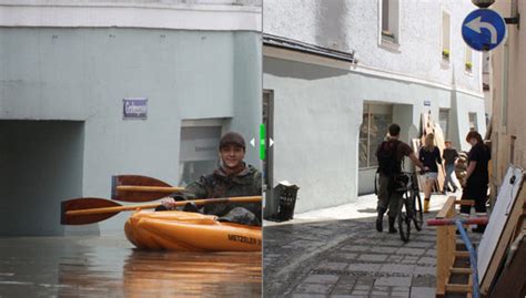 Hochwasser Interaktive Vorher Nachher Bilder Aus Passau My Xxx Hot Girl