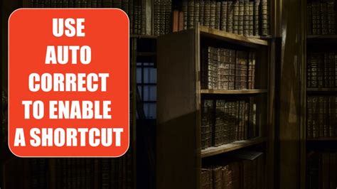 Use Autocorrect To Enable A Shortcut Excel Tips Mrexcel Publishing