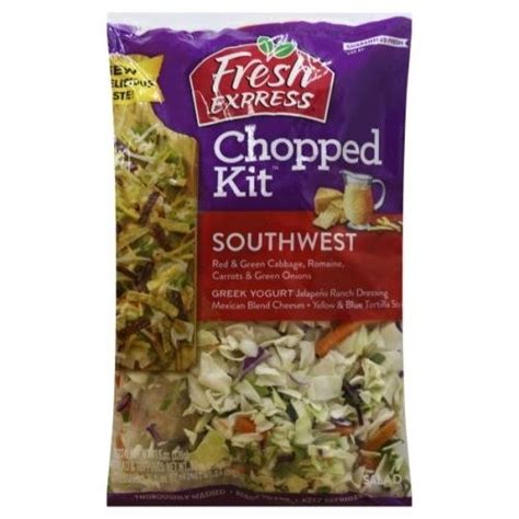 Fresh Express Chopped Salad Kit Southwest Grocery Heart