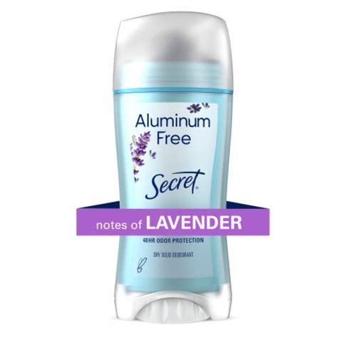 Secret For Women Aluminum Free Deodorant Lavender Scent 1 Pack 1 Pack