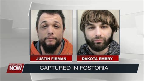 Bowling Green Escaped Inmates Apprehended In Fostoria Youtube