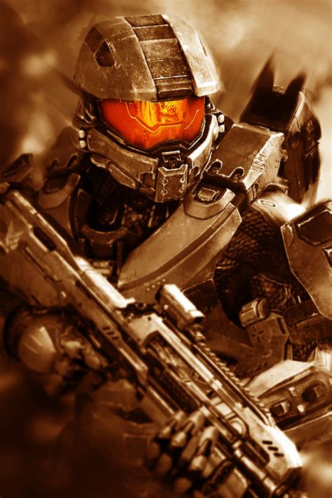 Halo 4 Master Chief Iphone Wallpaper 2 By Smyf On Deviantart