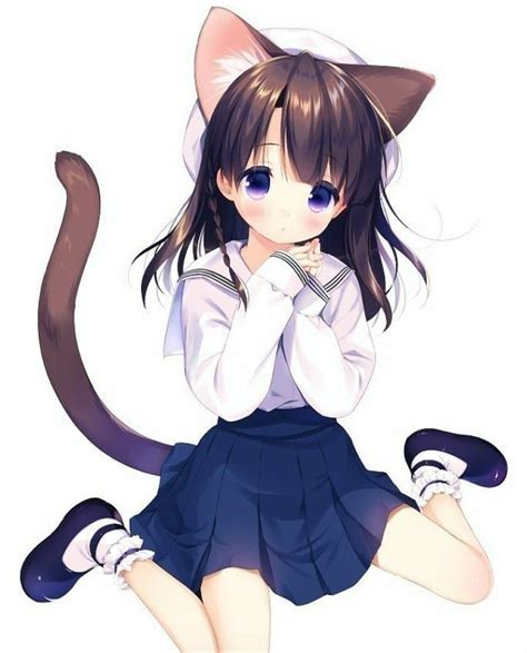 Pin By Will Petrey On Anime Girls Kawaii Neko Girl Neko Girl Cat Girl