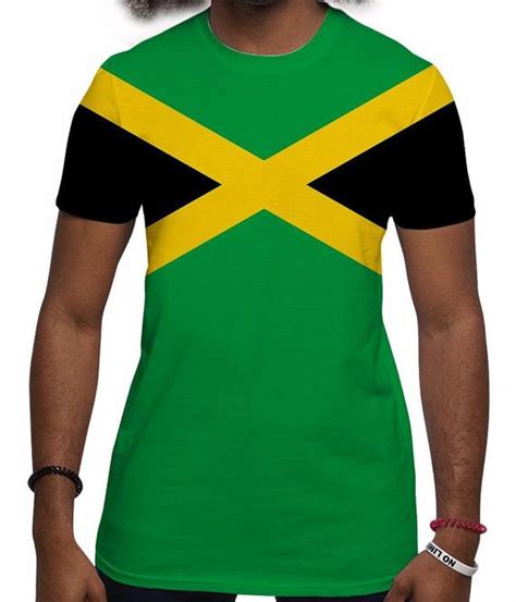 Jamaican Flag Shirt Mens Rasta Jamaica Clothing Top Etsy Jamaican