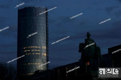 Kaiser Wilhelm Memorial And The Cologne Triangle Headquarters Of The