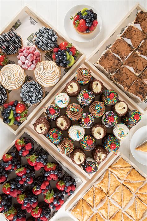 Get The Party Started With Decadent Dessert Platters Fresh From Our