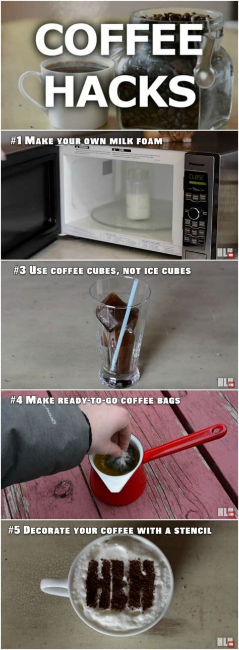 Start The Morning Out Right With These 5 Genius Coffee Hacks Diy And Crafts