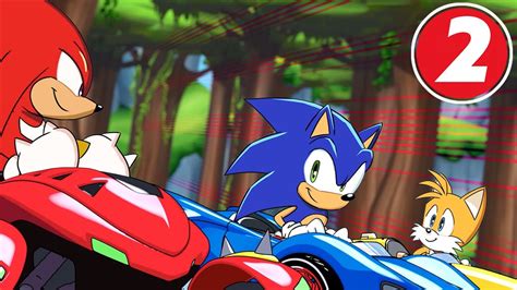 Gambar Sonic Racing Kartun Gambar Sonic Racing Hebus Fonds Sonic Images