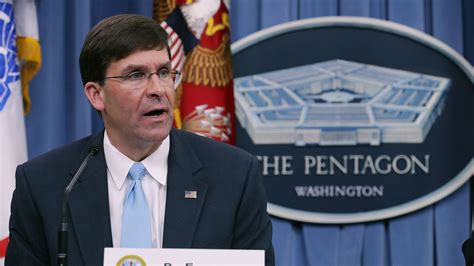 Mark Esper Becomes First Senate Confirmed Defense Secretary In 204 Days