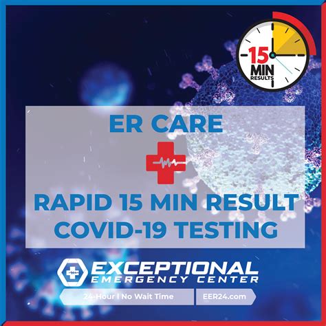 Rapid Covid 19 Testing Now Available At All Exceptional Emergency