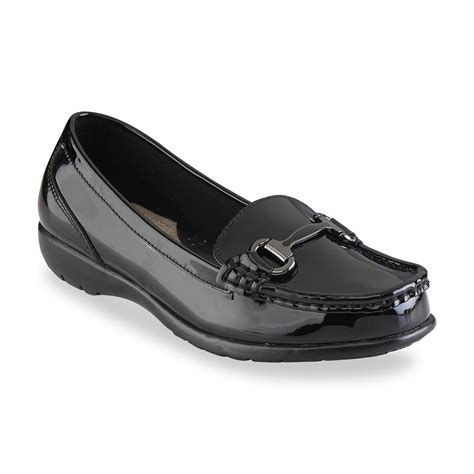 Thom Mcan Womens Gavyn Black Casual Loafer Shoes Womens Shoes