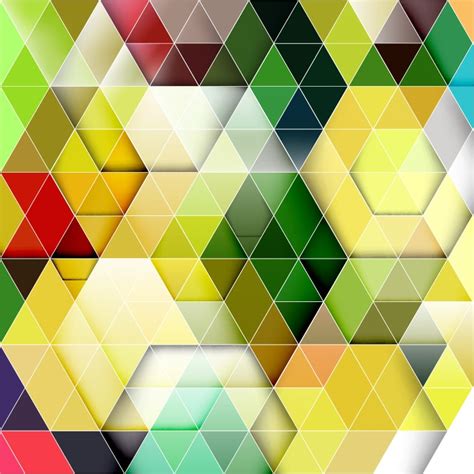 Colorful Triangle Background Vector Illustration Free Vector Graphics
