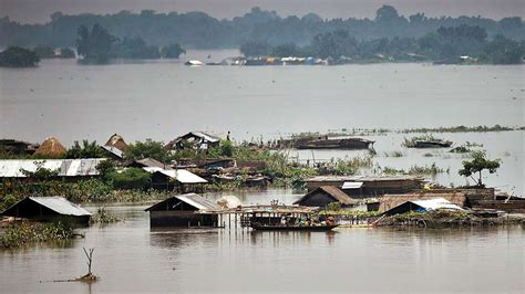 Assam Floods Over 14 Lakh Affected In 23 Districts