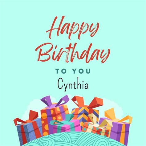 100 Hd Happy Birthday Cynthia Cake Images And Shayari