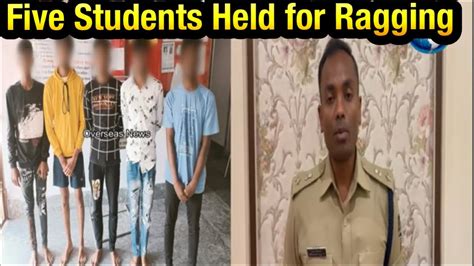 Five Students Held For Ragging Girl In Odisha College Overseas News