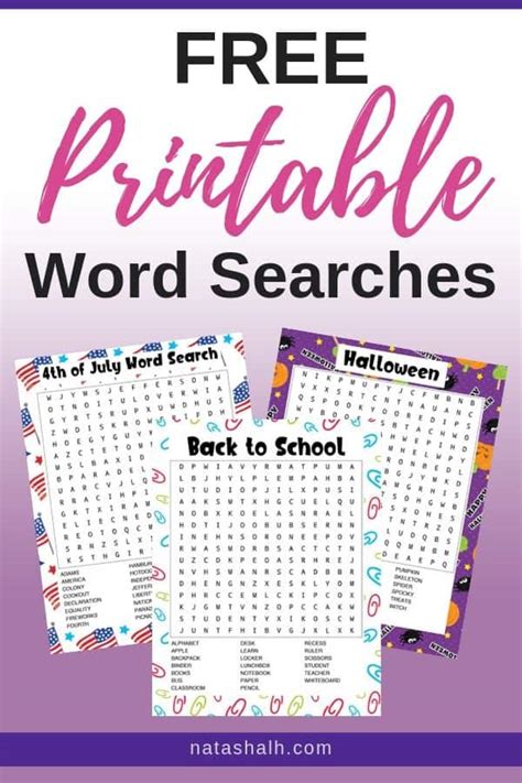 Free Printable Word Search Puzzles Readers Digest Word Puzzle