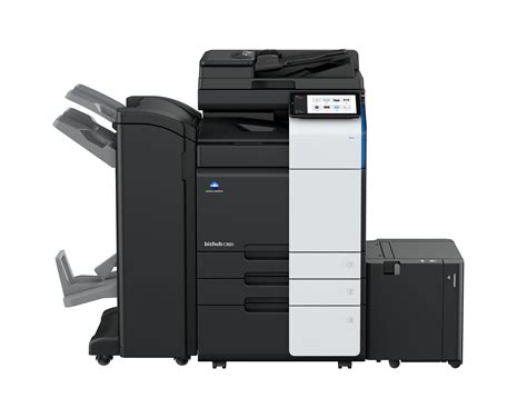 Very compact and robust system with a speed of copy / print 16 pages per minute. KONICA MINOLTA bizhub C360i Multifunktionsdrucker