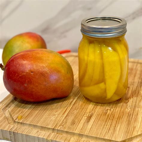 Sweet And Tangy Pickled Mangos Pickle Mango Recipe Pickled Mango