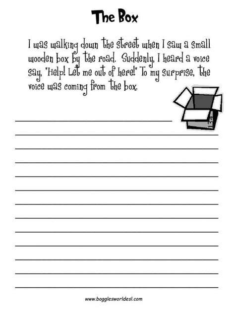 Creative Writing Exercises For Kids