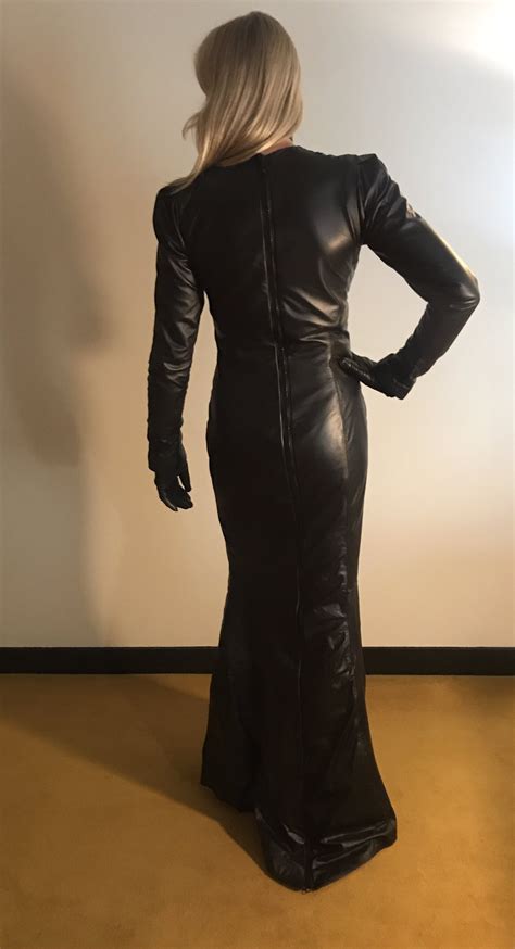 Leather Dress Leather Pants Rubber Dress Dominant Women Real Women