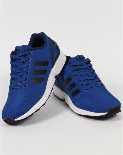 Adidas Zx Flux Trainers Royal Blueblackoriginalsshoessneakersrunner