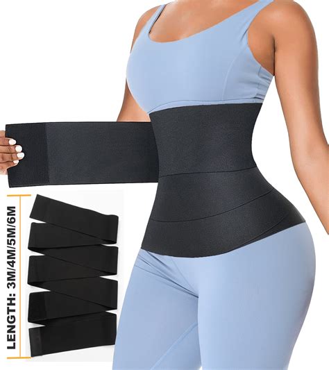 snatch me up bandage wrap taille formateur invisible wrap waist trainer tape tummy control