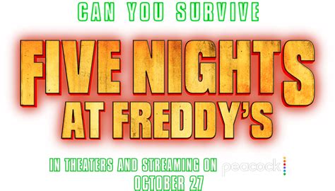 Official Five Nights At Freddys Movie Logo By Pedroaugusto14 On Deviantart