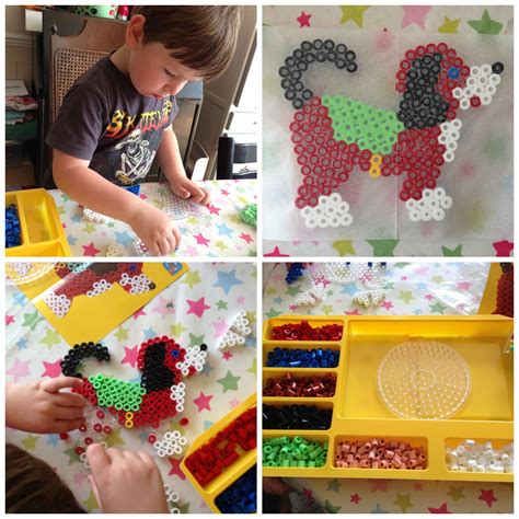 Crafting with Hama beads