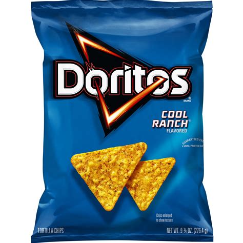 Doritos Cool Ranch Flavored Tortilla Chips 975 Oz Bag