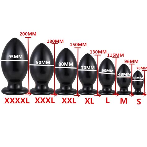 38 95mmm Plug Anal Xxl Butt Plug For Men Prostate Massage Big Egg Dildo