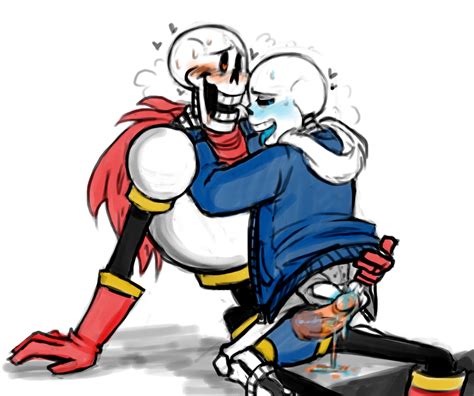 Rule 34 After Sex Animated Skeleton Blush Bone Brothers Clothed Sex Cum Fontcest Heart Incest