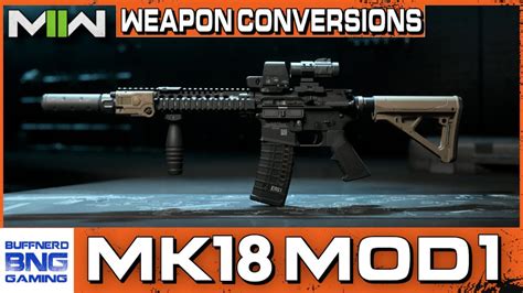 Mk18 Cqbr Mod 1 Weapon Conversion Call Of Duty Modern Warfare Ii
