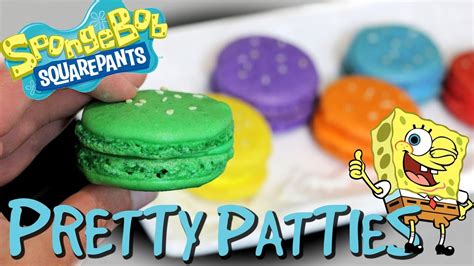 Pretty Patty Macarons From Spongebob Fiction Food Friday Youtube
