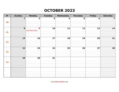 Download Printable October 2023 Calendars October 2023 Calendar Free