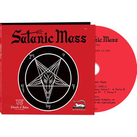 Anton Satanic Mass Cd Digipak Cleopatra Records Store