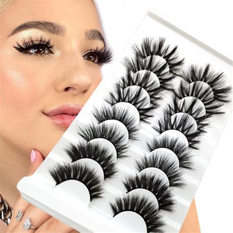 3d Mink Lashes Fluffy False Eyelashes Set For Wholesale Natural Makeup Eyelash Dramatic Fake