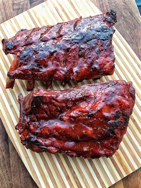 Reserve 3/4 cup cooking liquid for sauce; Oven Bbq Ribs (With images) | Bbq ribs, Bbq ribs in oven ...