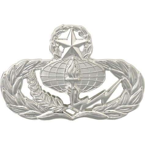 Air Force Master Services Badge Mirror Finish Regular Size Regular