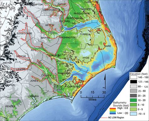 Regions Nc Land Of Water